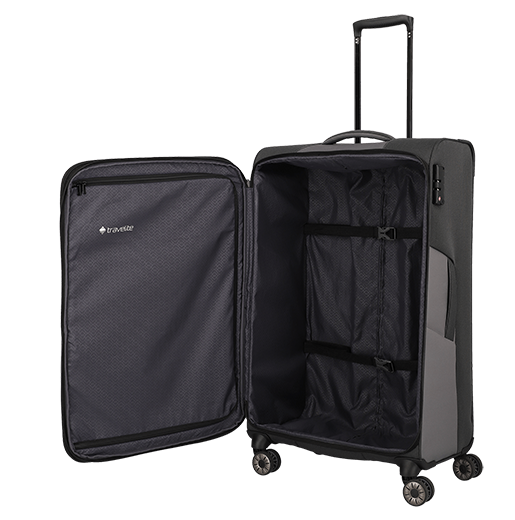 travelite Viia 4w Trolley L erw. schiefer